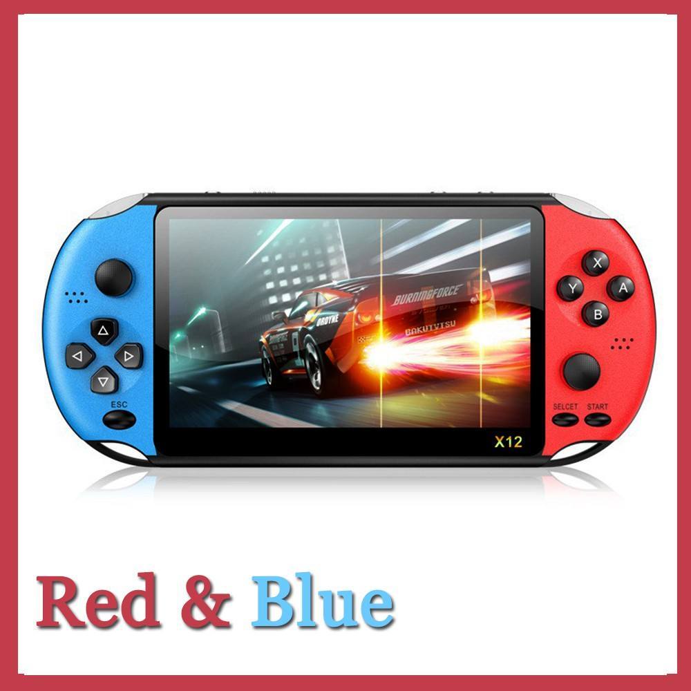 Máy Chơi Game Cầm Tay X12 PSP 2000 5.1 Inch 8GB Hỗ Trợ Video NES GBA Cổ Điển