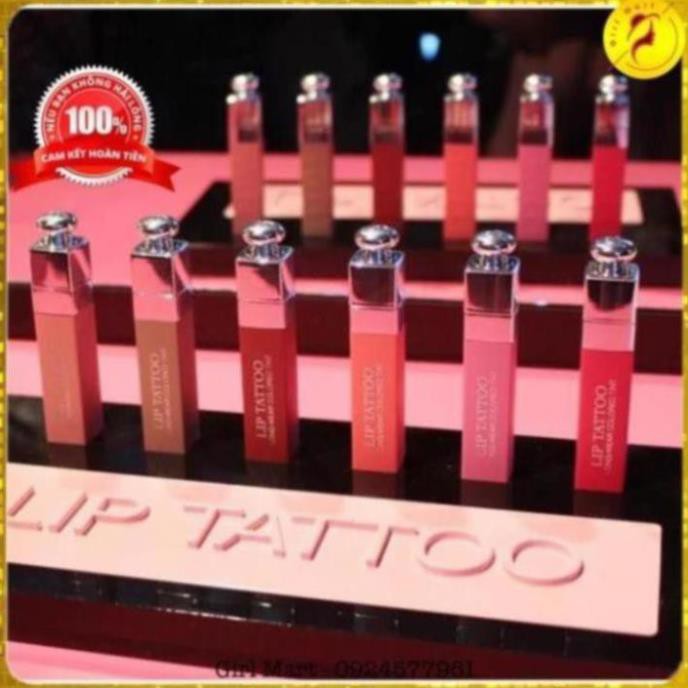 Dior Addict Lip Tattoo chính hãng mới nhất đáng mua nhất mọi thời đại son màu cam đất, cam đỏ, đỏ berry, hồng san hô