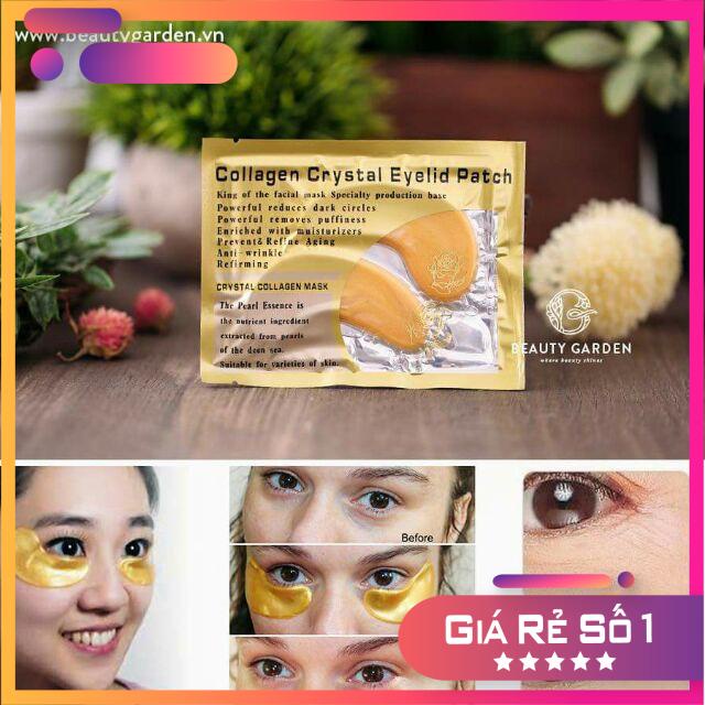 Lẻ Mặt nạ mắt Collagen Vàng , trắng, hồng, đen