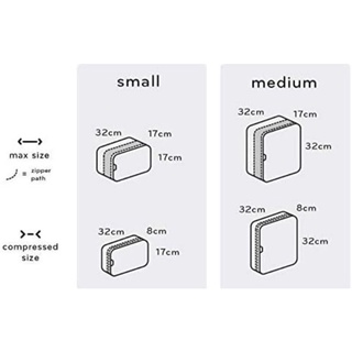 # Túi phận loại quần áo  Peak Design  Peaking Cume Small , Medium