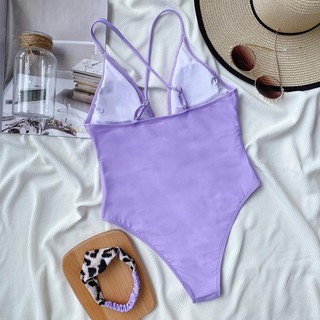 Bikini Một Mảnh Có Đệm Mút Nâng Ngực