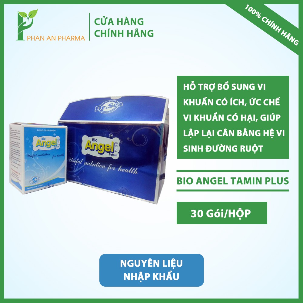 Cốm vi sinh Bio Angel Tamin Plus hỗ trợ Bổ sung vi khuẩn có ích, ức chế vi khuẩn có hại CN42