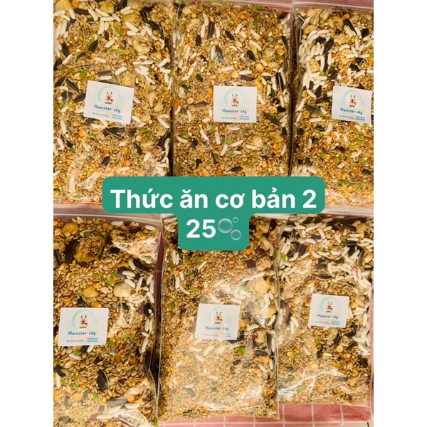 Thức ăn cơ bản cho hamster loại 2