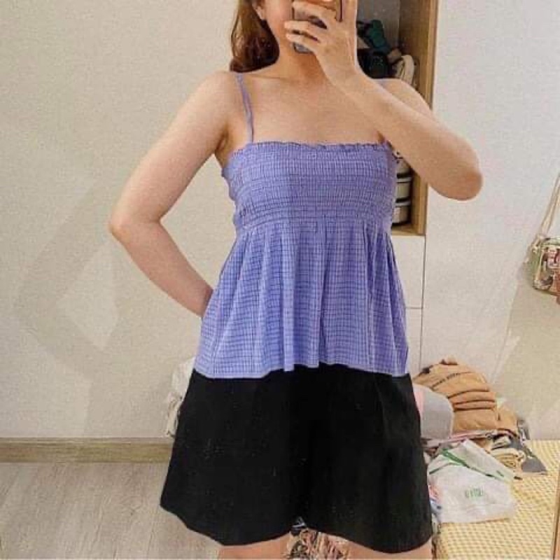 Áo 2 dây chun ngực