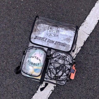 Balo trong suốt Bubble Gum Studio - season 01 - Túi nhỏ tháo rời