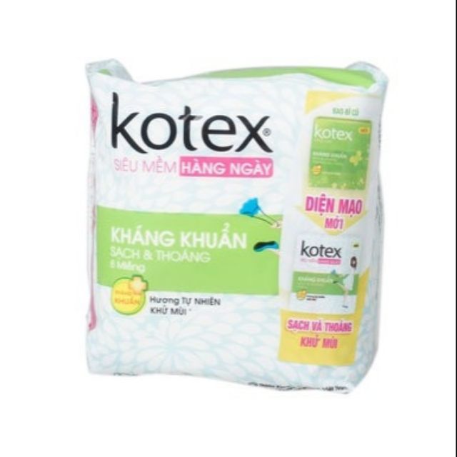 Băng vệ sinh Kotex kháng khuẩn hàng ngày