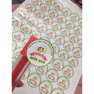 1000 tem nhãn decal giấy cán nilon chống nước
