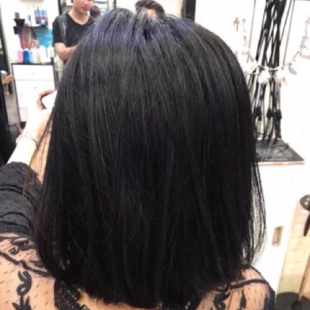 Thuốc nhuộm màu đen tự nhiên hạ nền kèm trợ dưỡng găng tay | BigBuy360 - bigbuy360.vn