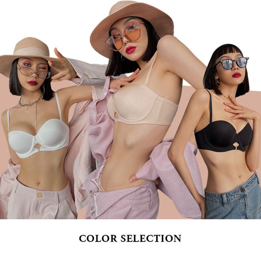 Áo ngực có gọng cúp ngang, áo lót có gọng mút mỏng, áo ngực không dây chất su Cavera A360