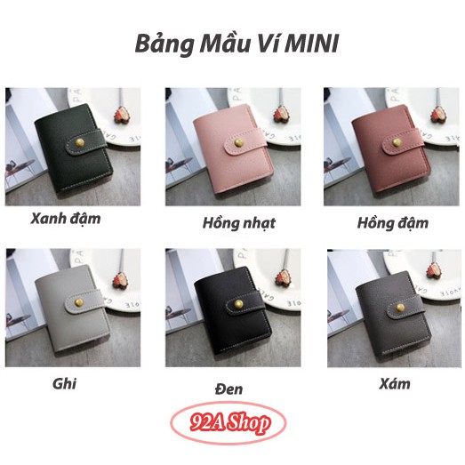 [VÍ MINI] VÍ MINI TIỆN DỤNG