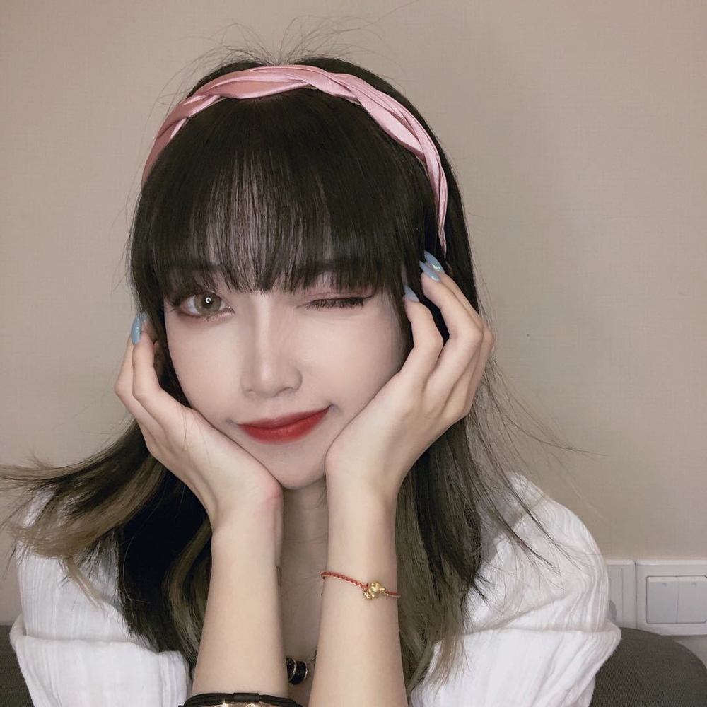 Băng Đô Cài Tóc Bằng Lụa Satin Thời Trang  Cho Nữ