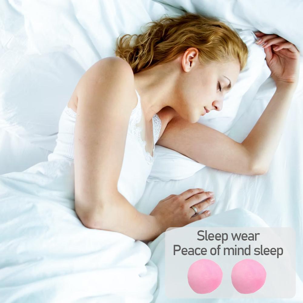 Nút Bịt Tai Bằng Cotton Sáp Cách Âm Bảo Vệ Giảm Tiếng Ồn