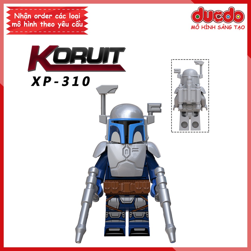 Minifigures các nhân vật trong Star Wars full trang bị - Đồ chơi Lắp ghép Xếp hình Mô hình Mini KORUIT KT1041