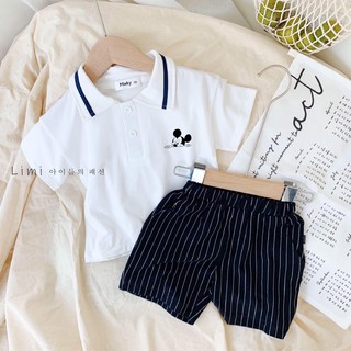 [100% COTTON] SET ĐỒ CHO CHÀNG SOÁI CA, CHẤT VẢI MỀM MÁT, THẤM HÚT MỒ HÔI THOÁNG MÁT CHO BÉ MẶC MÙA HÈ ĐI HỌC, ĐI CHƠI