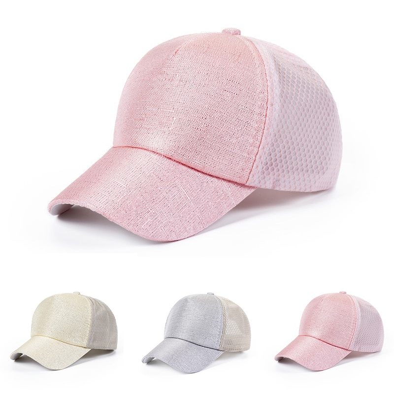 Mũ Lưỡi Trai Phối Lưới Cho Bé Từ 3-8 Tuổi