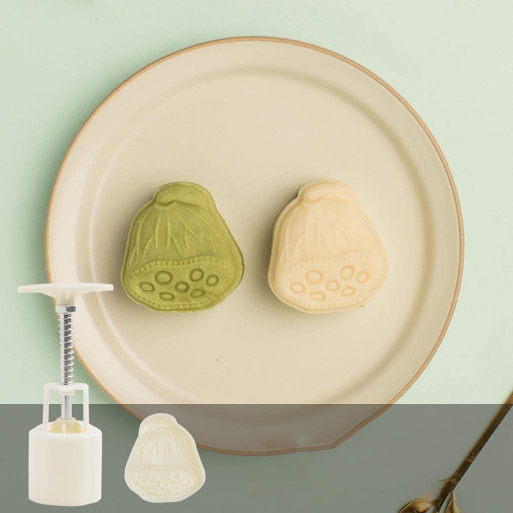 Khuôn làm bánh trung thu ANAEAT dạng nhấn thiết kế kiểu quả dứa tiện lợi cho nhà bếp