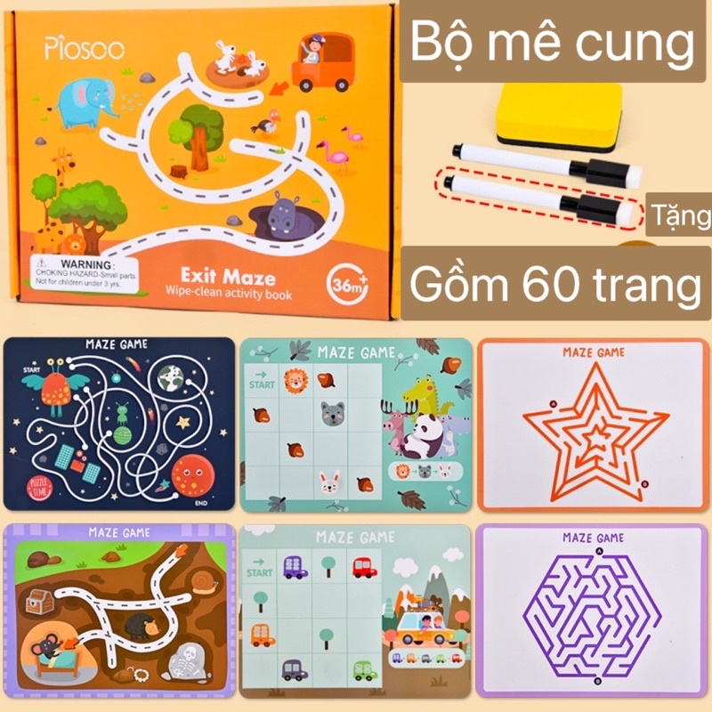 Bộ tìm đường mê cung (Xoá được dùng lại nhiều lần)