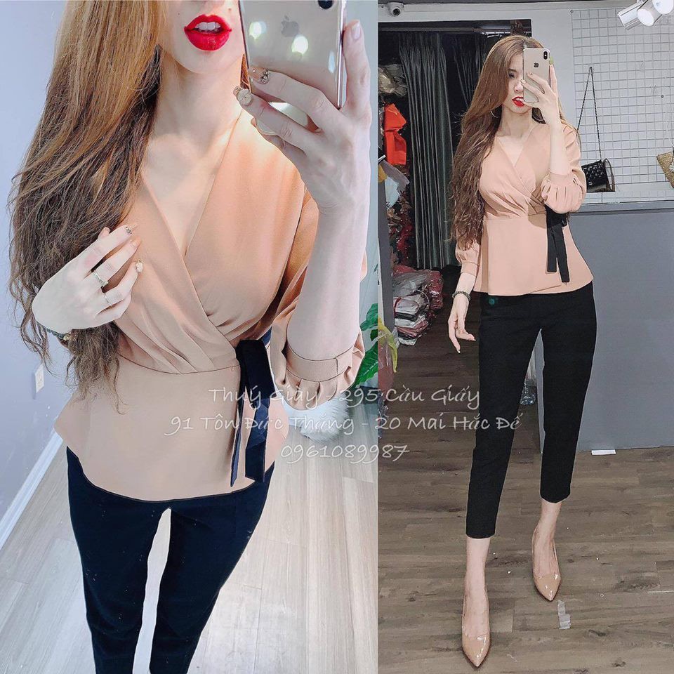 [ xả kho ] HS Áo buộc dây