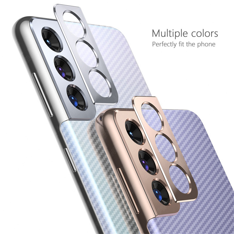 Miếng phim kim loại bảo vệ camera mặt sau 2 trong 1 cho Cho Samsung Galaxy S21 S20 Note 20 Ultra S20 FE S21 Plus