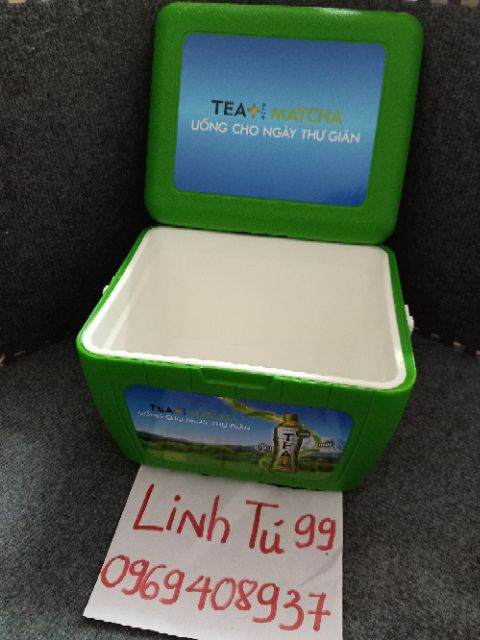 THÙNG ĐÁ 6.8L MÀU XANH MATCHA