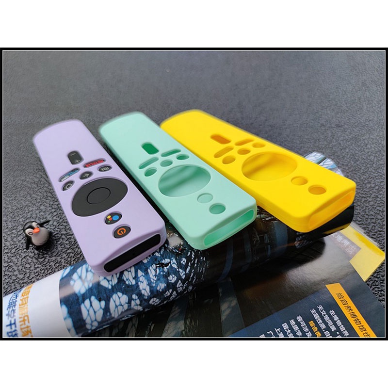 Silicone Vỏ Silicon Bảo Vệ Chìa Khóa Điều Khiển Từ Xa Cho Xiaomi Mi Box S /