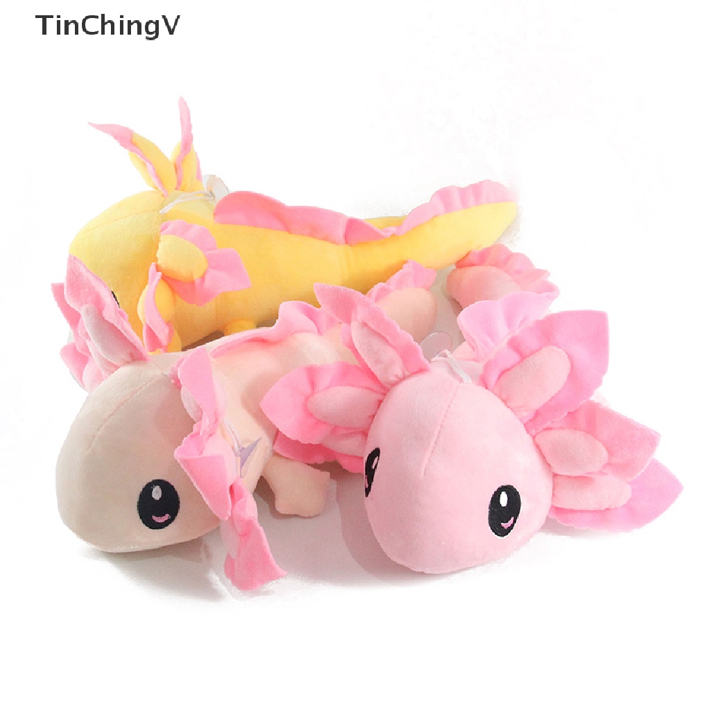 Búp Bê Nhồi Bông Hình Axolotl Hoạt Hình 35cm
