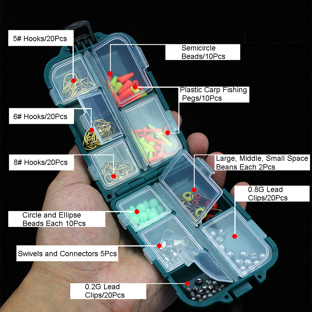 Bộ 157 Dụng Cụ Câu Cá Chuyên Nghiệp