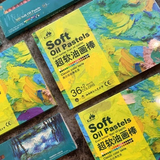 Màu sáp dầu mềm kuelox - soft oil pastel - ảnh sản phẩm 2