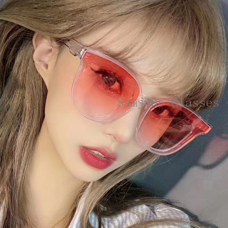 Kính Mát Samjune Gọng Tròn Thời Trang Cho Nam Và Nữ