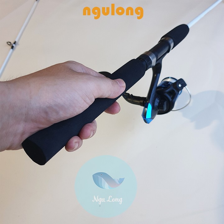 Bộ Cần 2 khúc đặc Shimano Có Balo và phụ kiện đi kèm cỡ từ 1,65m đến 2,4m - bocan2khucyfbalo