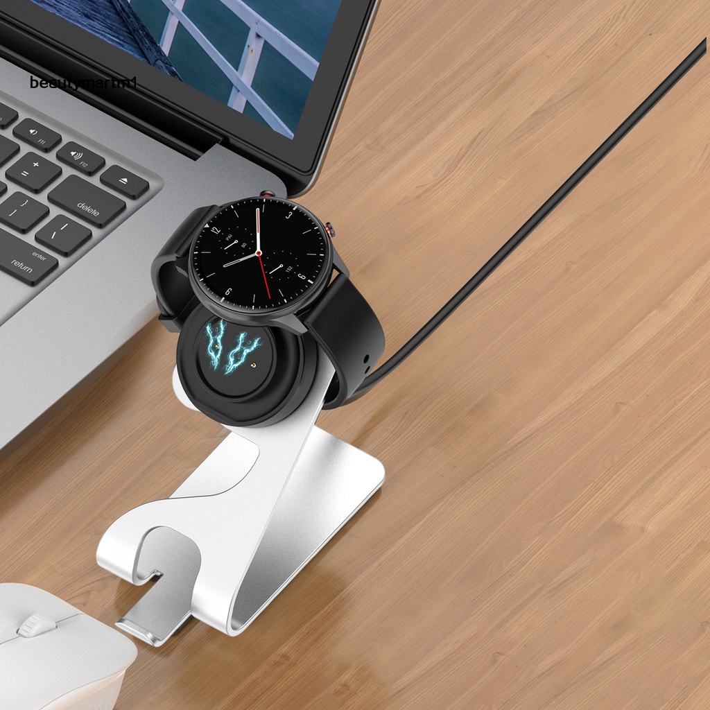 Đế Sạc Nhanh Beautymartm1 Bằng Hợp Kim Nhôm Cho Đồng Hồ Thông Minh Amazfit Bip3