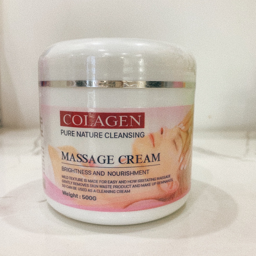 Kem massage collagen 500gr cho spa