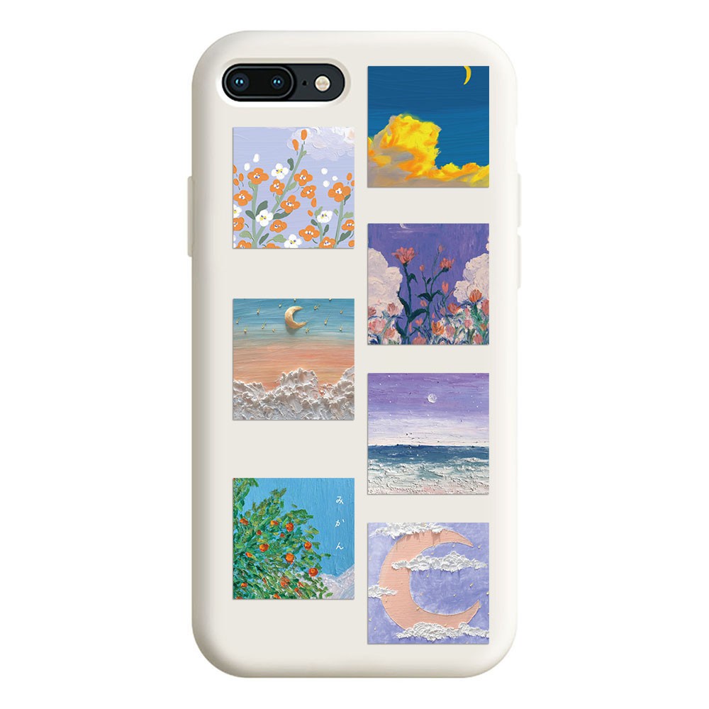 Combo 56 Sticker Tranh Sơn Dầu Vintage hình dán chống nước dán mũ bảo hiểm, laptop, vali, điện thoại, guitar AME01