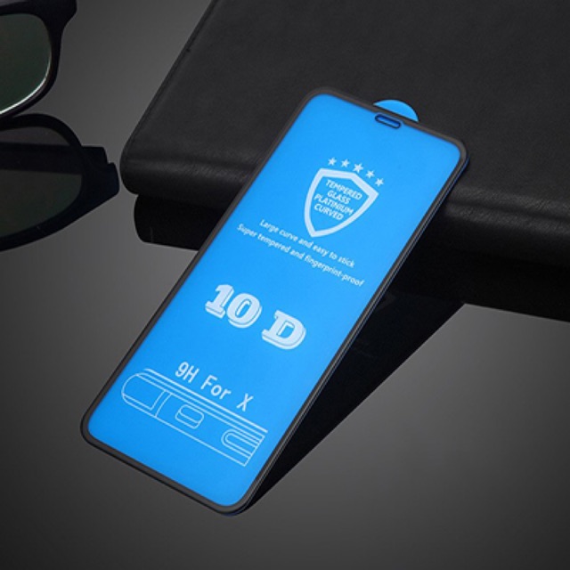 Kính cường lực 10D  6/6plus/6s/6splus/6/7/7plus/8/8plus/x/xr/xs/xsmax/11/11pro/11promax/12/12pro/12promax