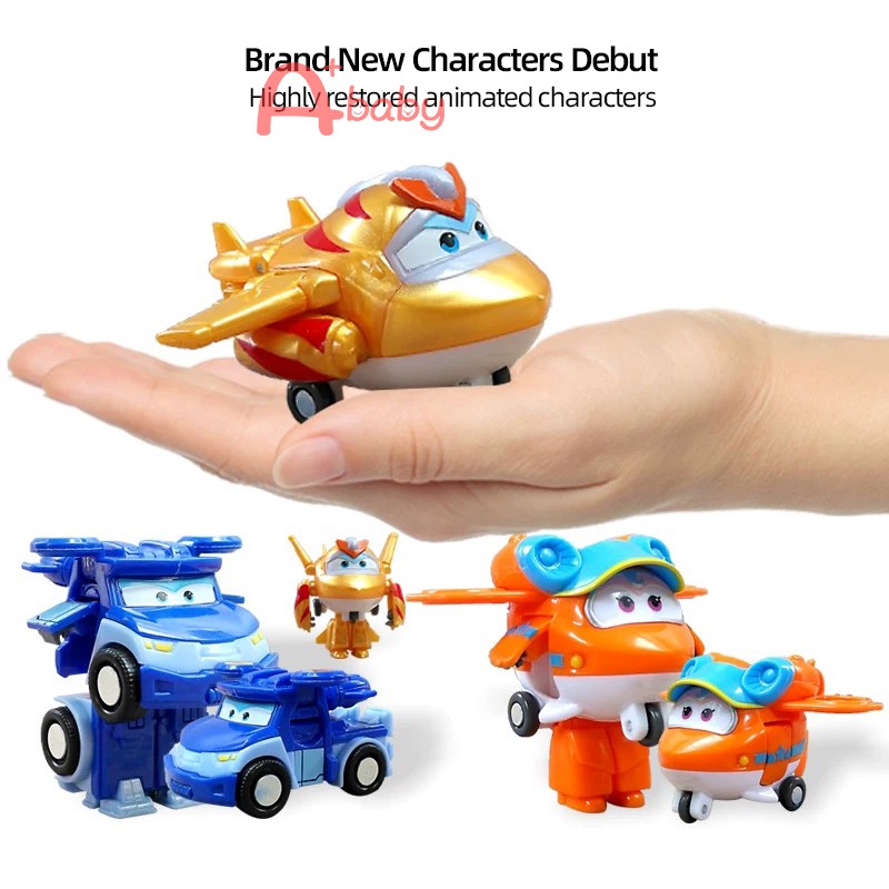 Super Wings New Mô hình đồ chơi robot biến hình mùa 9 cho trẻ em