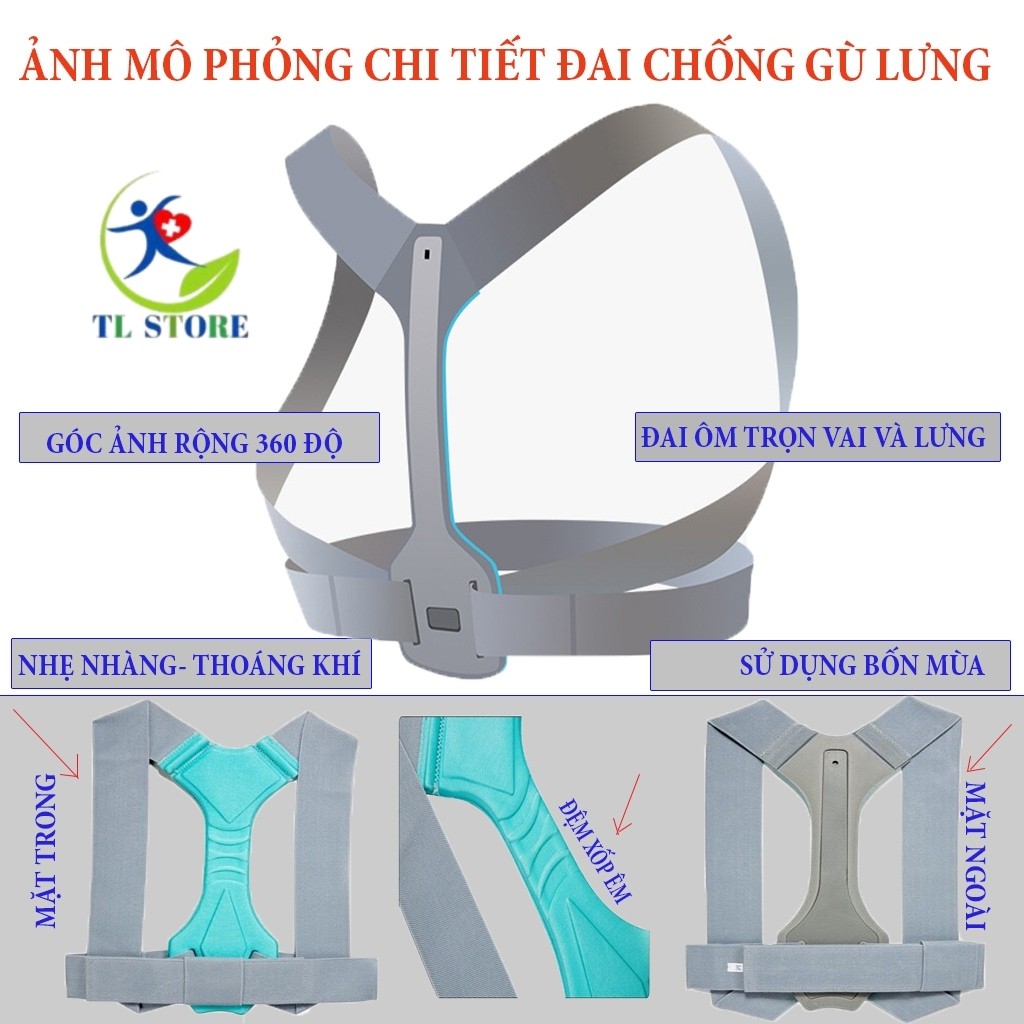 Đai chống xóa gù vẹo lưng dành cho trẻ em - thay đổi ngoại hình là thay đổi tương lai con bạn