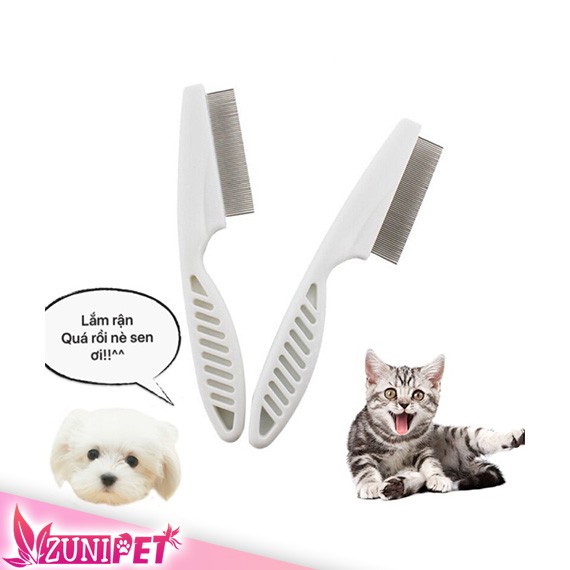 Lược chải ve rận bọ chét cho chó mèo siêu rẻ 🐶 🐱