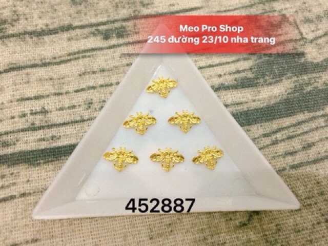 Đá hình đính móng tay chân 452872 đến 452887