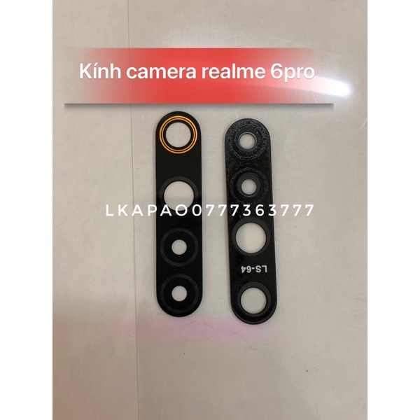 Kính camera sau Realme 6 / 6i / 6 Pro zin new