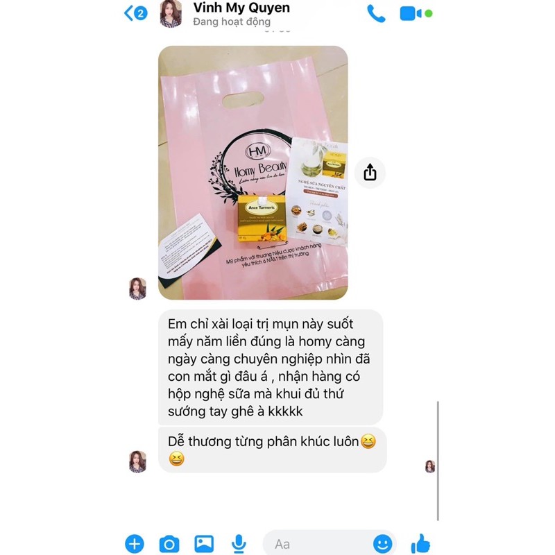 KEM NGHỆ SỮA GIẢM MỤN THÂM HOMY [ Cứu Tinh Cho Làn Da Mụn ] | BigBuy360 - bigbuy360.vn