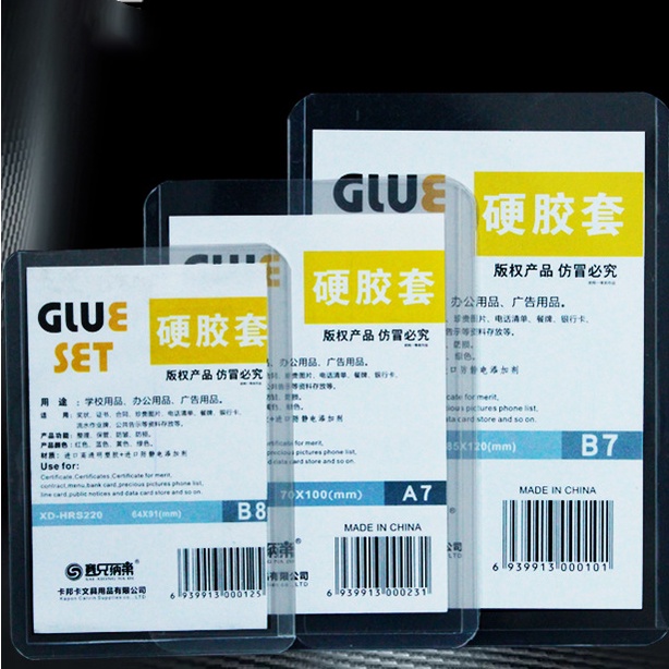 Toploader Glue Set Khay Đựng Photocard Kpop Idol B8/A7