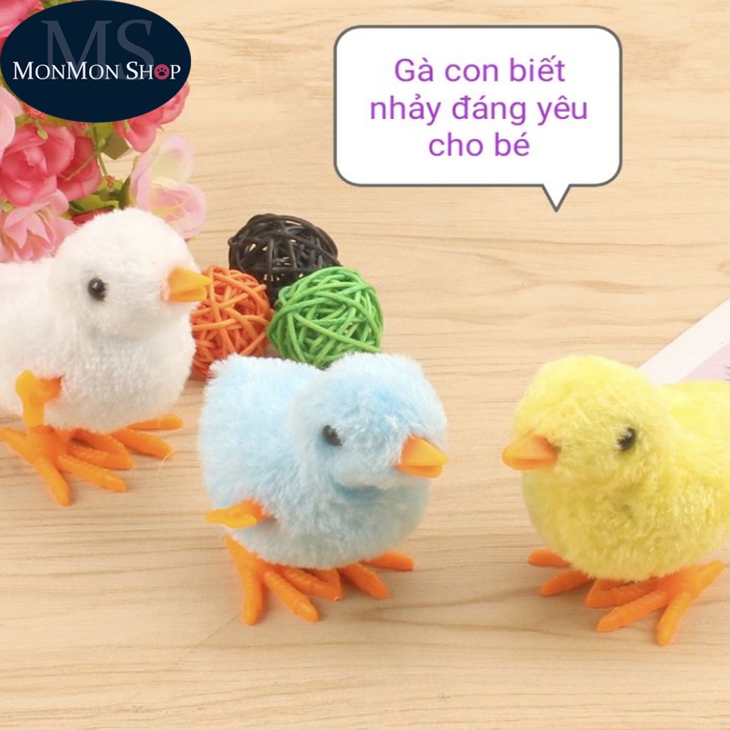 Gà Con dây cót/ Gà đồ chơi vặn dây cót dành cho bé