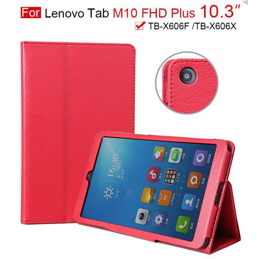 Bao da máy tính bảng PU thông minh dành cho Lenovo Tab M10 FHD Plus 2nd Gen TB-X606F / TB-X606X 10.3"