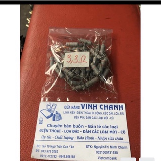 100 con trở 2w 3.3ohm