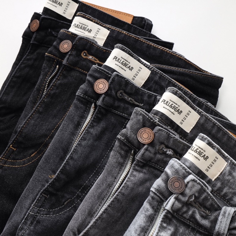 Quần Jean Nam tomy xám khói (Form Slimfit,chất vải co dãn,hàng VNXK)