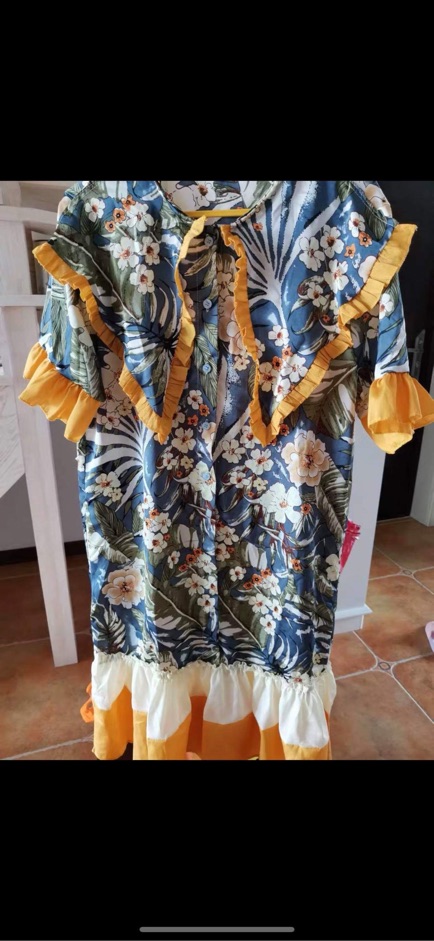 ORDER - ĐẦM HOA SUÔNG CỔ XẾP VIỀN BÈO ( Ảnh thật ở cuối ) | BigBuy360 - bigbuy360.vn