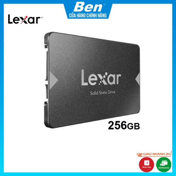 [Mã 255ELSALE giảm 7% đơn 300K] Ổ cứng SSD 128Gb 256Gb Lexar NS100 Lite cho laptop, pc 2.5” sata 3 6Gb/s BH 36 tháng