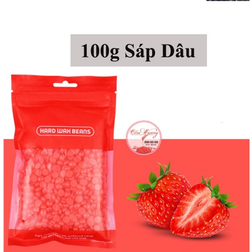 (Vàng)Sáp wax lông Wax Hard Bean Cao cấp 100 g dùng cho nồi Sáp Wax