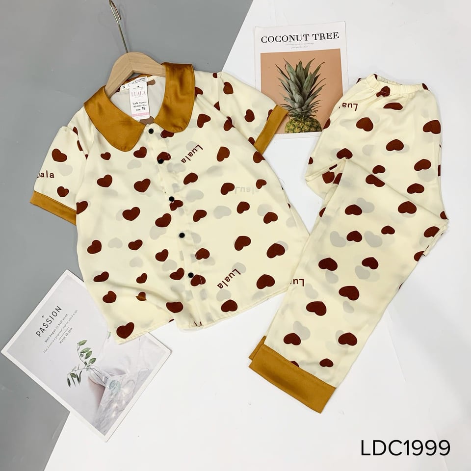 Đồ bộ Pijama lụa mango cao cấp có size