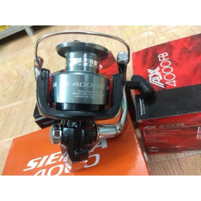 [Giảm giá] Máy Câu cá Shimano Sienna 4000FE Chính Hãng máy cực khoẻ y hình